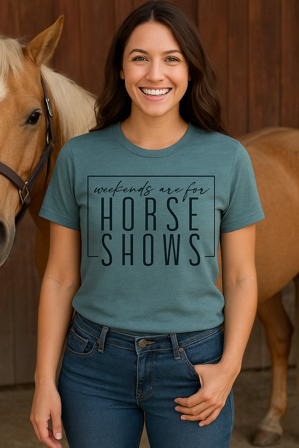 Weekends are for Horse Shows T-shirt